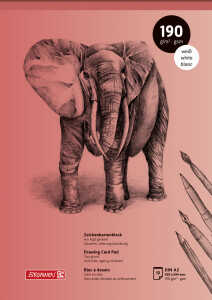 Zeichenkartonblock A2 190g 10Bl