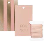 Geschenkanhänger Uni Pure d.rs