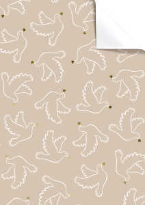 Geschenkpapier 50x70cm Ditte rs