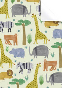 Geschenkpapier 50x70cm Timba h.be