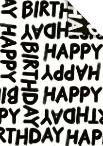 Geschenkpapier 50x70cm Forby ws