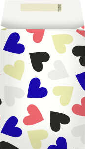 Geschenkbeutel 17,5x4x25+6 Velia bl