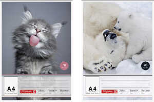 Malblock A4 100Bl Zeichenpapier