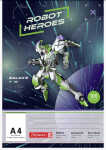 Malblock A4 100g/m2 75Bl Robot Hero