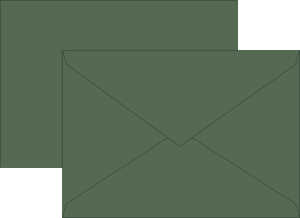 Briefumschlag B6 80g moos 10St