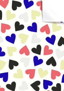 Geschenkpapier 100x70cm Velia bl