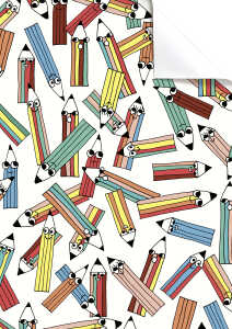 Geschenkpapier 100x70cm Saro ws