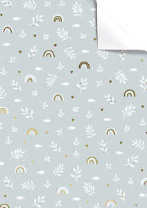 Geschenkpapier 100x70cm Seasta h.bl