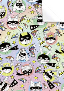 Geschenkpapier 100x70cm Piper bl