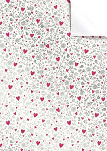 Geschenkpapier 100x70cm Zita ws