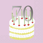 Serviette 33x33cm Hilke rs 20St