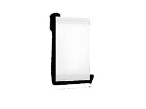 Infohalter rPET A4 tr selbstklebend