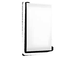 Kartenhalter 54x85mm tr 25St reXycle® mit Clip für 2 Karten