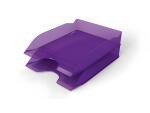 Briefablageschale BASIC A4 tr.vi BASIC stapelbar