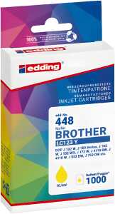 Tintenpatrone EDD-448 ersetzt Brother LC123Y