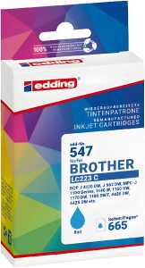 Tintenpatrone EDD-547 ersetzt Brother LC223C