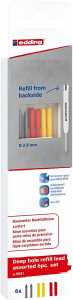 Edding Baumarker 8881 Nachfüllmine 1-3 mm graph rt ge 6er FS
