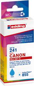 Tintenpatrone EDD-241 ersetzt Canon CLI-521C