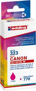 Tintenpatrone EDD-323 ersetzt Canon CLI-551XL