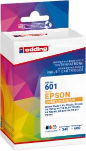 Tintenpatrone EDD-601 ersetzt Epson T0801+02+03+04+05+06