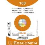 Karteikarte A6 Kariert 100St/Pkg st