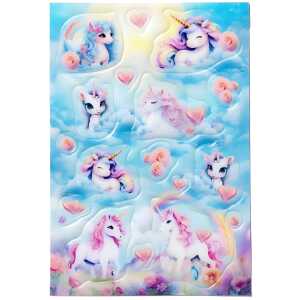Herma Sticker MAGIC Tiere Happy Unicorns 1 Bl