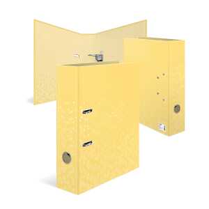 Herma Ordner Karton A4, 7 cm Rückenbreite gelb