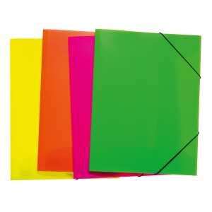 Herma Sammelmappe Eckspanner PP A3 Neon 12er-Sortierung