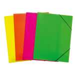 Herma Sammelmappe Eckspanner PP A3 Neon 12er-Sortierung