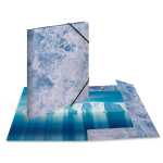 Herma Sammelmappe Eckspanner Karton A4 Ice