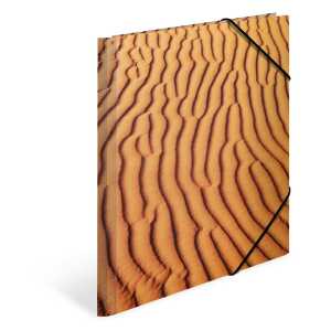 Herma Sammelmappe Eckspanner Karton A4 Sand