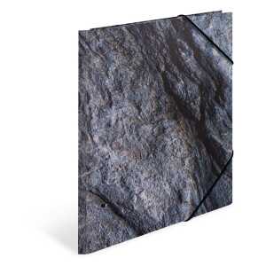 Herma Sammelmappe Eckspanner Karton A4 Stone
