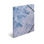 Herma Sammelmappe Eckspanner Karton A3 Ice