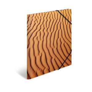 Herma Sammelmappe Eckspanner Karton A3 Sand