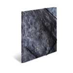 Herma Sammelmappe Eckspanner Karton A3 Stone