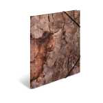 Herma Sammelmappe Eckspanner Karton A3 Wood