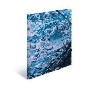 Herma Sammelmappe Eckspanner Karton A3 Water