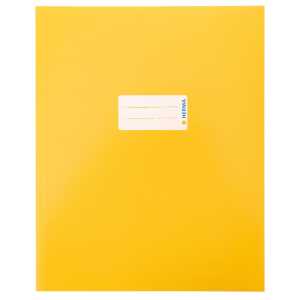 Herma Heftschoner Karton Format Quart 15,5 x 24,5 cm gelb
