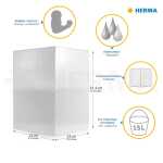 Papierkorb Karton Pferdewiese 4008705197410