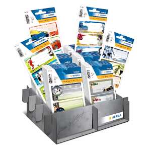 Herma Schuletiketten Display Mix 60 Pack Sport