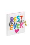 Tagebuch Best Friends 128S mit Schloß blanko