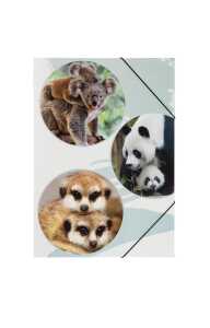 Gummizugmappe A4 PP Cute 3 Einschlagklappen