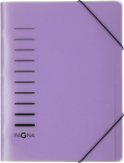 Ordnungsmappe 6 Fächer aubergine