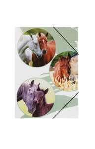 Gummizugmappe A4 PP Lovely 3 Einschlagklappen