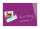 SIGEL B1204 Glas-Magnettafel Be!Board - 60 x 40 x 0,90 cm - beere