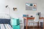 SIGEL B1206 Glas-Magnettafel Be!Board - 60 x 40 x 0,90 cm - grau