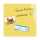 SIGEL B1108 Glas-Magnettafel Be!Board - 45 x 45 x 0,90 cm - sonnengelb