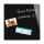 SIGEL B1101 Glas-Magnettafel Be!Board - 45 x 45 x 0,90 cm - schwarz