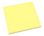 Static Notes gelb 100x100mm 1 Block à 100Bl
