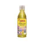 Flüssige Plakatfarbe Glitzer 250ml Flasche, gelb